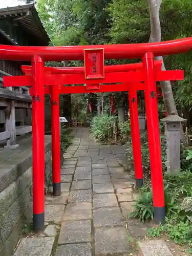 白笹稲荷神社の鳥居