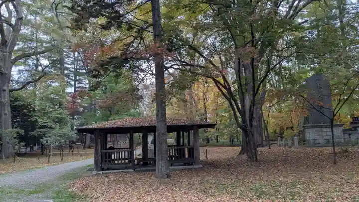 帯廣神社の自然