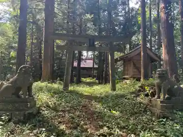 月山神社(中尊寺奥の院)(岩手県)