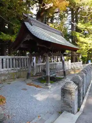 諏訪大社の手水舎