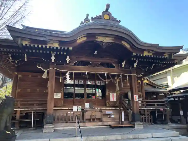 下谷神社の本殿・本堂