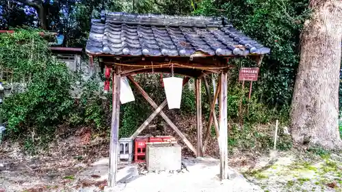 守綱神社の手水舎