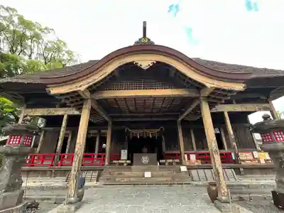 青井阿蘇神社の本殿・本堂
