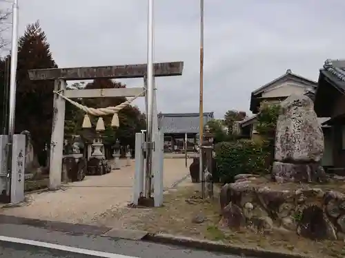 江田神社の鳥居