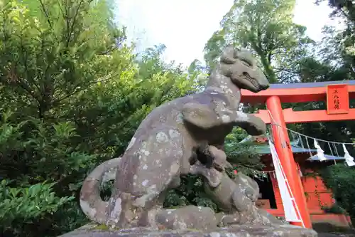 神炊館神社 ⁂奥州須賀川総鎮守⁂の狛犬