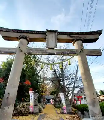 神炊館神社 ⁂奥州須賀川総鎮守⁂の鳥居