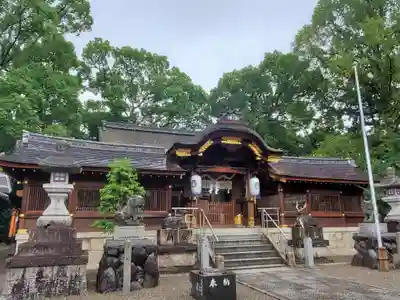 立木神社の本殿・本堂