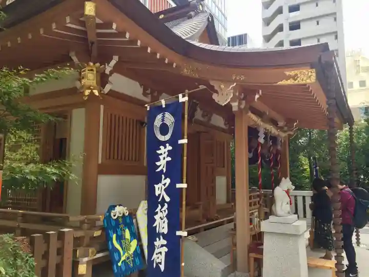 福徳神社(芽吹稲荷)の本殿・本堂