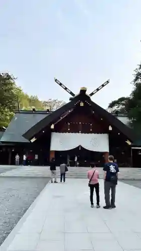 北海道神宮の本殿・本堂