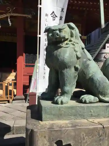 浅草神社の狛犬