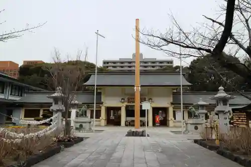愛知縣護國神社の本殿・本堂