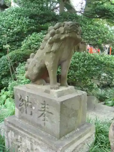 千葉神社の狛犬