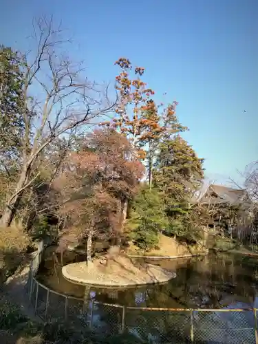 境香取神社の庭園