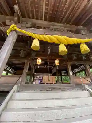 福良八幡神社の本殿・本堂
