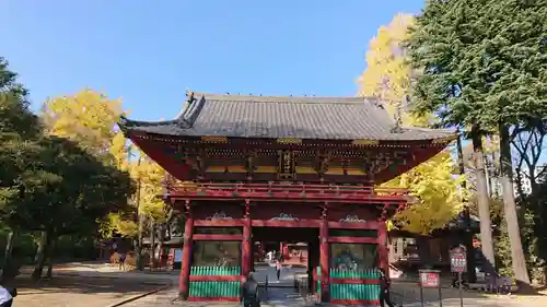 根津神社の山門・神門