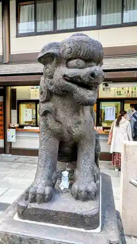 芝大神宮の狛犬