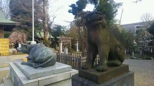 布多天神社の狛犬