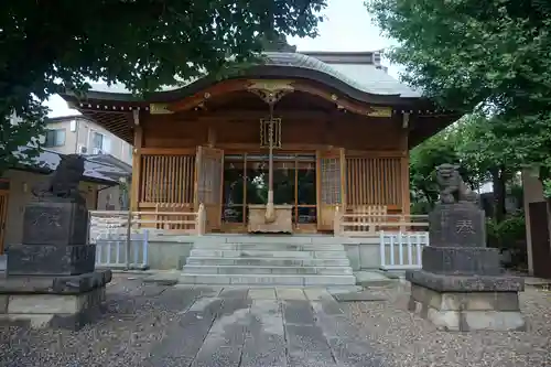 田端八幡神社の本殿・本堂