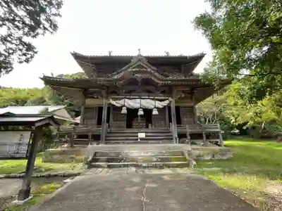 城上神社の本殿・本堂