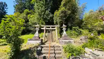 艗神社の鳥居