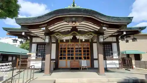 長柄八幡宮の本殿