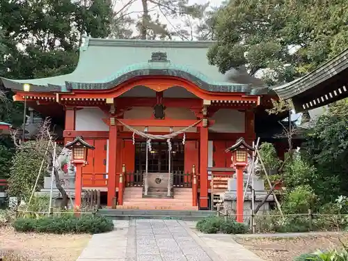自由が丘熊野神社の本殿・本堂