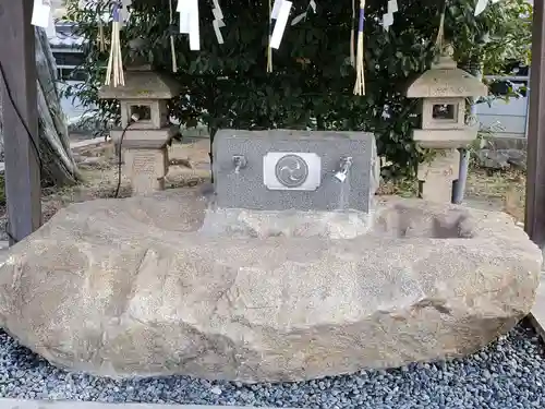 揖保石見神社の手水舎