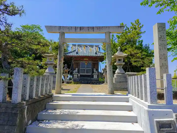 津島神社(六條)の鳥居