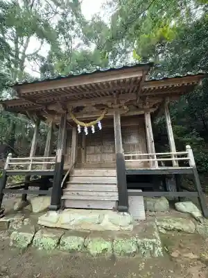 花山神社の本殿・本堂