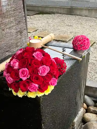 上尾御嶽神社の手水