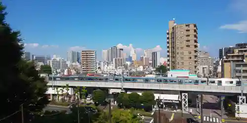 品川神社の景色