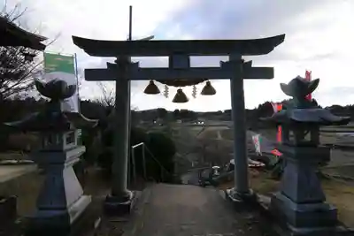 長屋神社の鳥居