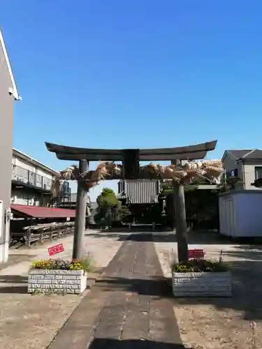 子之神社の鳥居