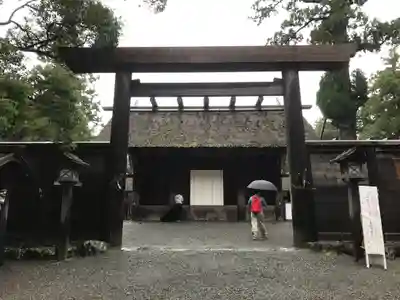 伊勢神宮外宮(豊受大神宮)の鳥居