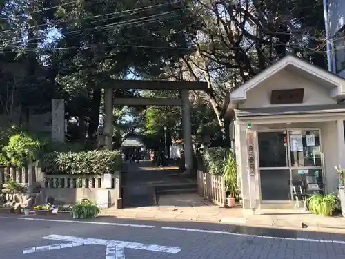 ときわ台天祖神社の鳥居