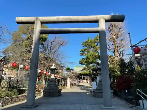 桜神宮の鳥居