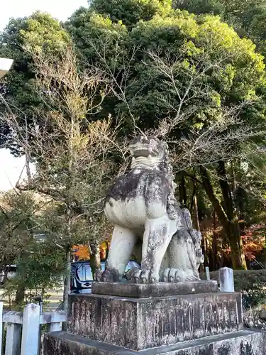 武田神社の狛犬