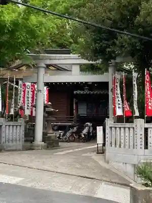 王子稲荷神社の鳥居