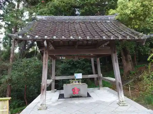 矢奈比賣神社（見付天神）の手水