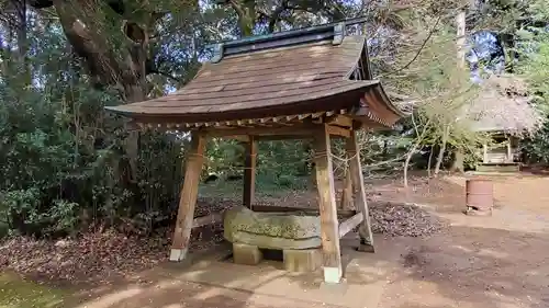 左右神社の手水舎