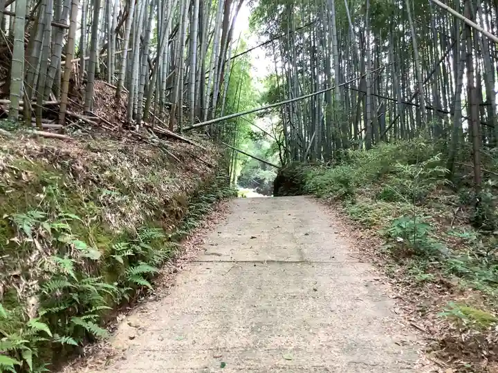 伊射波神社の周辺