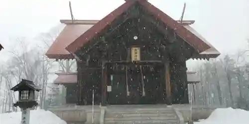 剣淵神社の本殿