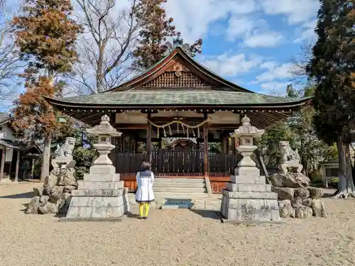 男山八幡宮の本殿