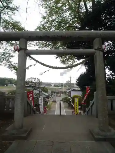 大生郷天満宮の鳥居