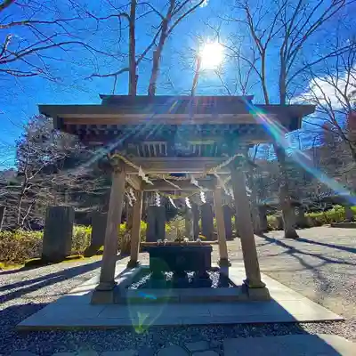 古峯神社の手水舎