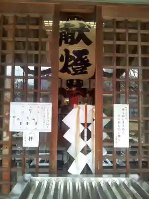 白神社の本殿・本堂