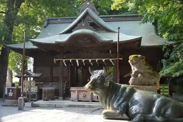 谷保天満宮の本殿・本堂