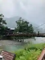 穂高神社奥宮の周辺