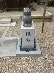 三輪神社の狛犬