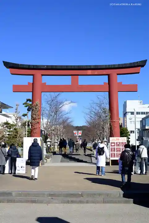 鶴岡八幡宮の鳥居